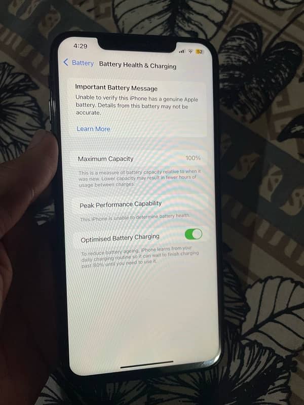 iphone XS Max 256GB working Okay 7