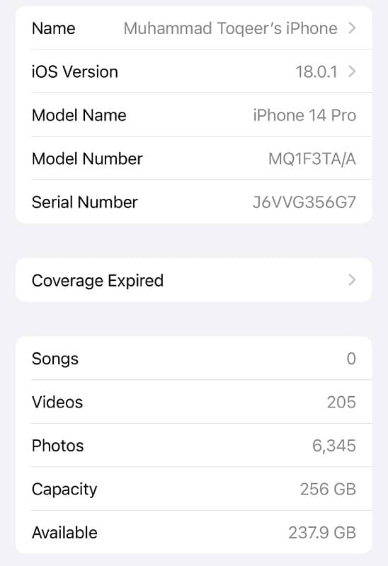 iPhone 14 Pro 256 GB Dual PTA Approved Mobile 1