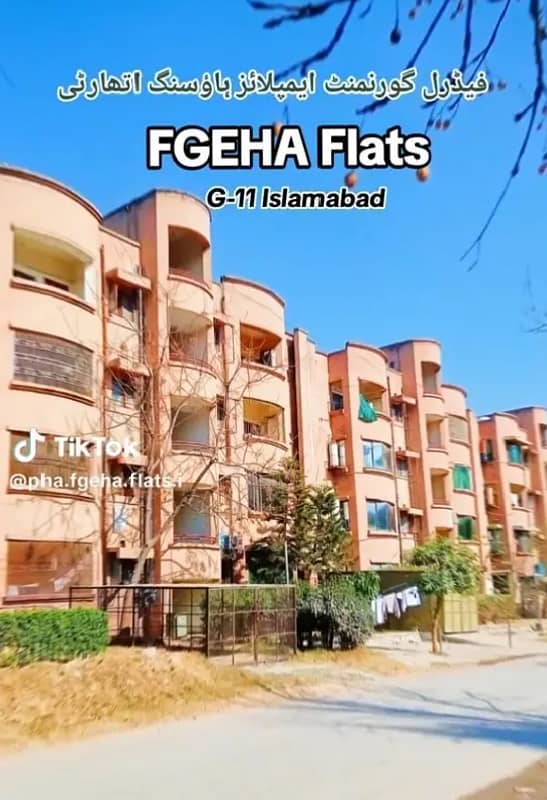 G-11/3 FGEHA D-Type 3rd Floor Flat For Rent 0