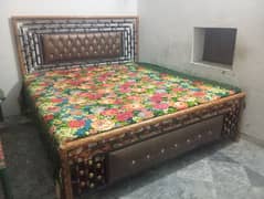 king size bed with mattress for sale