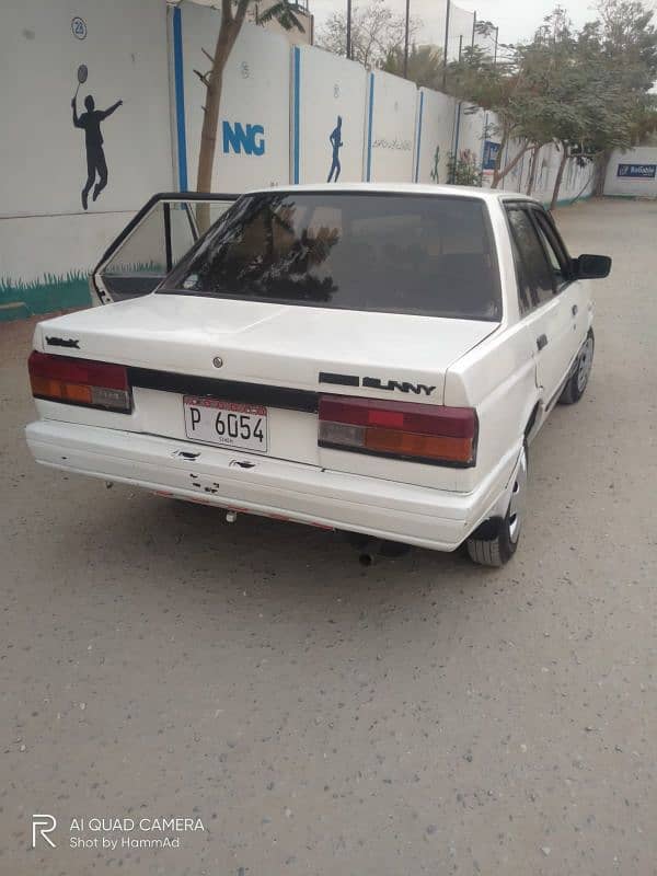 Nissan Sunny 1987, LPG, Good Condition 3