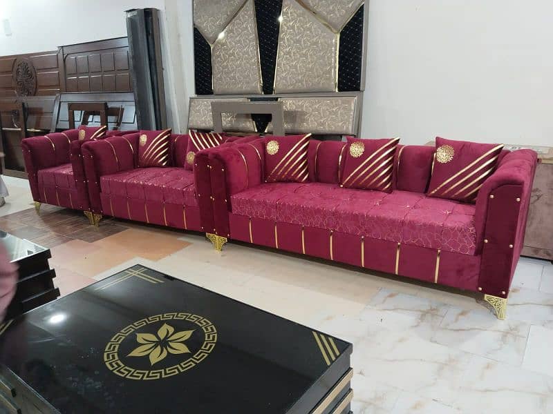 brand New elegant design sofa set in master molty foam 9