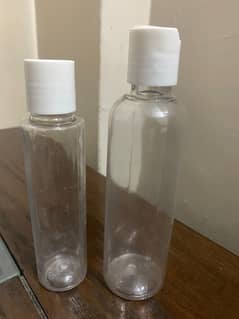 High Quality Hair Oil Bottles with caps. 100ml and 200ml (180 bottles)