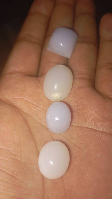 agate ( white and lite blue aqeeq ) 4