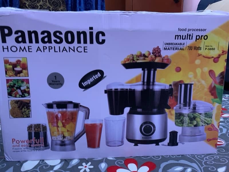 Panasonic home appliance food factory 2