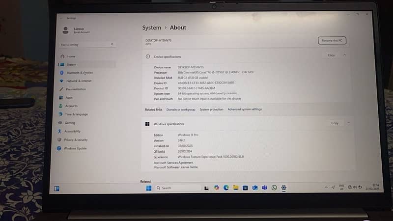 lenovo Thinkbook G2 1