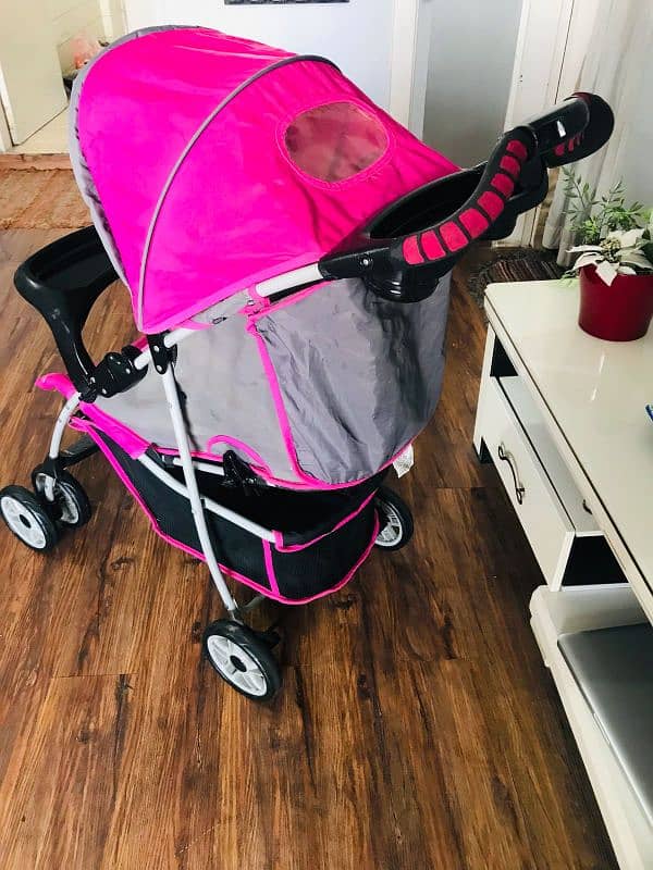 infanti brand stylish colour full pram for kids in reasonable price. 13