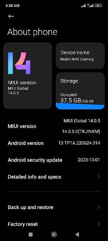 redmi k40 gaming addition. 12+7 GB /256 gb 1