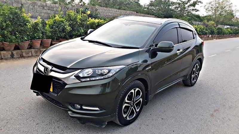 Honda Vezel 2014 2017 z sensing package with orange interior 5