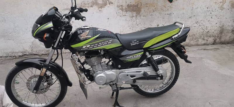 Honda Deluxe 2018 model 109 serial Swabi Number 0