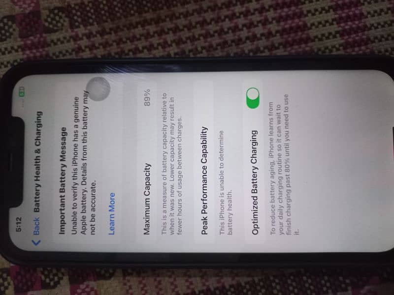 I phone 12 pro max for sale 128 gb  contact 03208515768 6