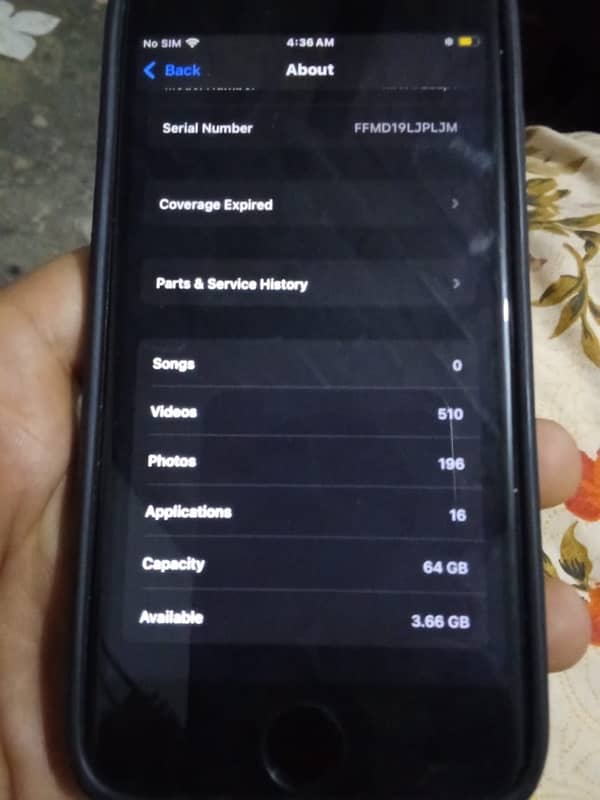 iPhone se 2nd generation non-pta jv 7