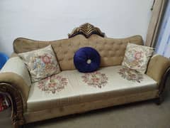 5 seater sofa set with table