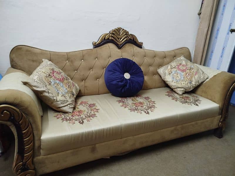 5 seater sofa set with table 4