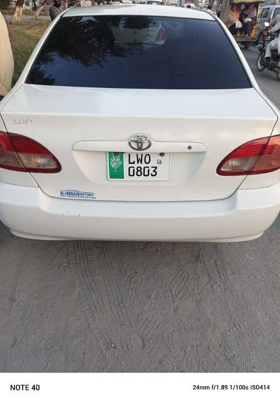 2d diesel Corolla 2006model Lahore number 5