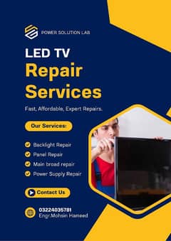 Led TV repairing lab