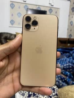 iphone 11 pro DUAL SIM PTA approved scratchless phone golden