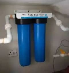 New Safe Pak Double Stage 20" Jumbo Water Filter System