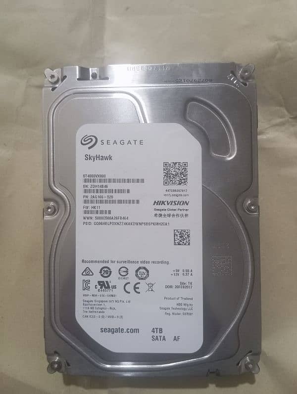 4 TB hard drive 0