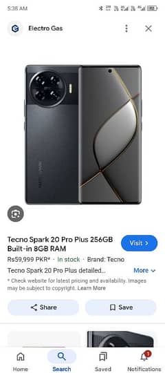 like new phone Tecno spark 20 pro plus