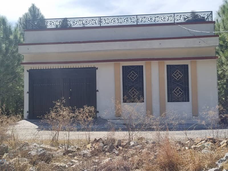 10 Marla Single Story House For Sale in Sector C Abbottabad Towhship 1