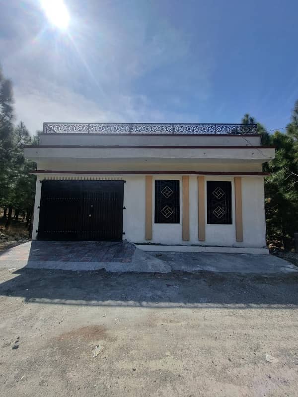 10 Marla Single Story House For Sale in Sector C Abbottabad Towhship 2