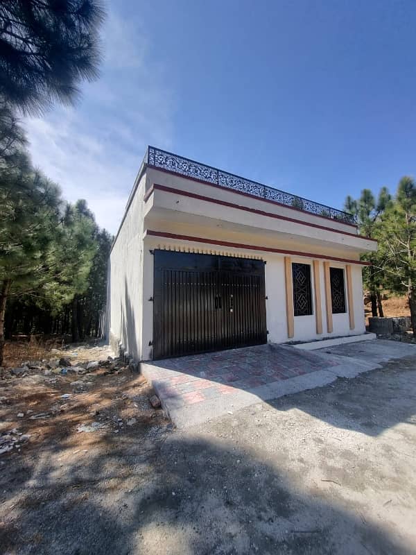 10 Marla Single Story House For Sale in Sector C Abbottabad Towhship 3