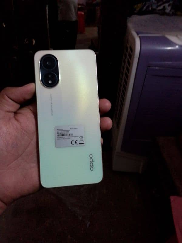 Oppo A38 6/128 daba charger k sath 1