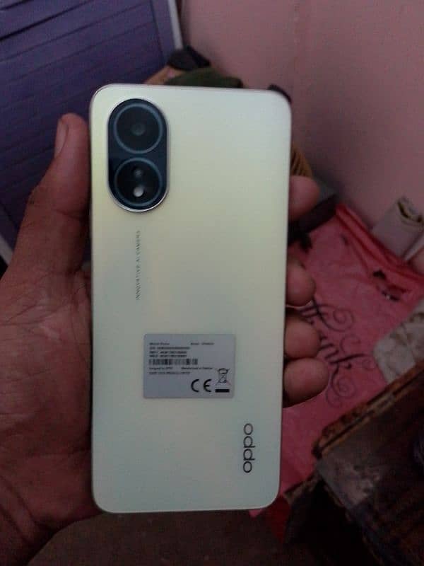 Oppo A38 6/128 daba charger k sath 4