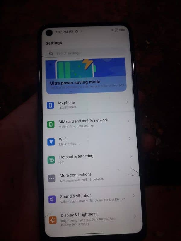 Tecno Pova 6ram 128rom 2