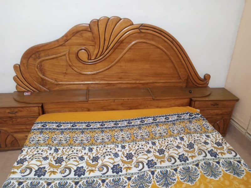 pure wood bed 2