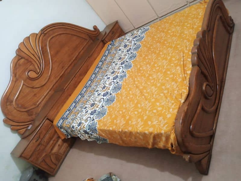 pure wood bed 3