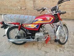 Honda cd 70 24/25 punjab numbr location jauharabad district khushab