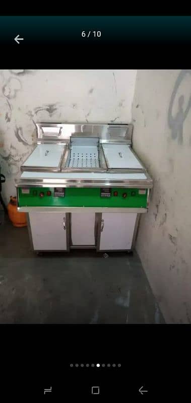 Deep fryer 16 litre with sizzling 10