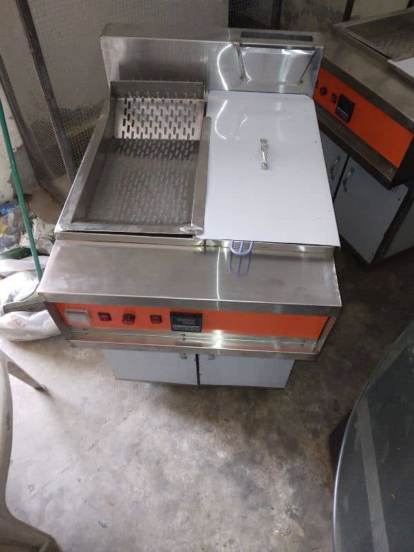 Deep fryer 16 litre with sizzling 14