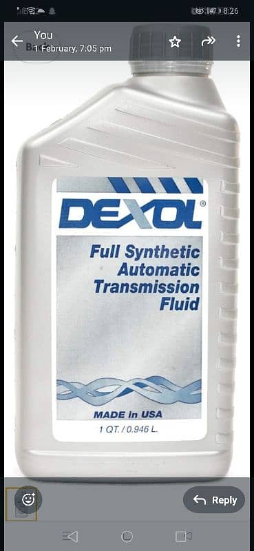 Dexol ATF oil 2