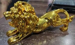 Decoration Golden Lion For Furniture & Car Dashboard