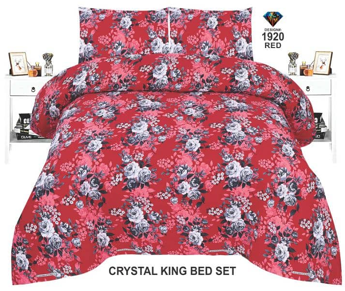 5D badsheet cotton King size. 7