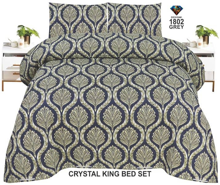 5D badsheet cotton King size. 8