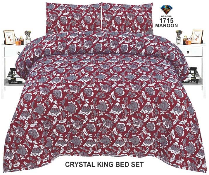 5D badsheet cotton King size. 11