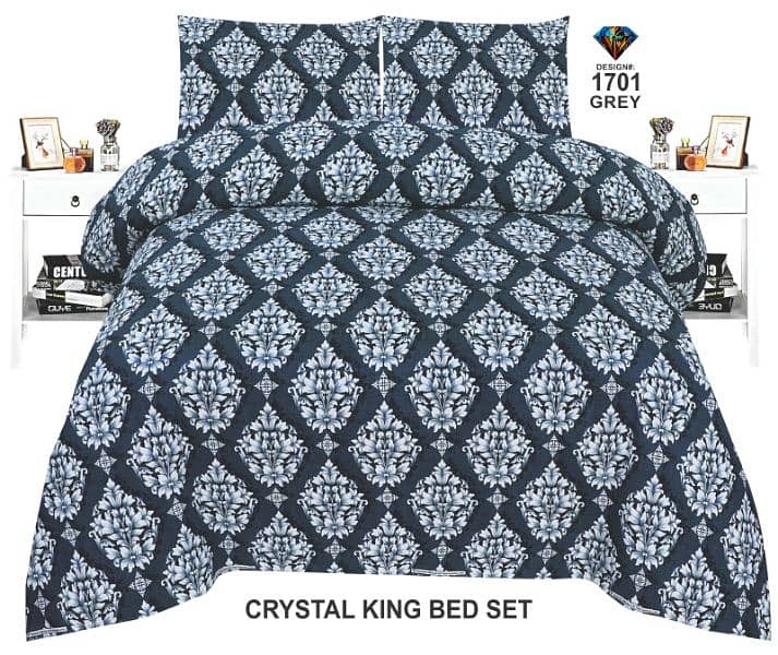 5D badsheet cotton King size. 13