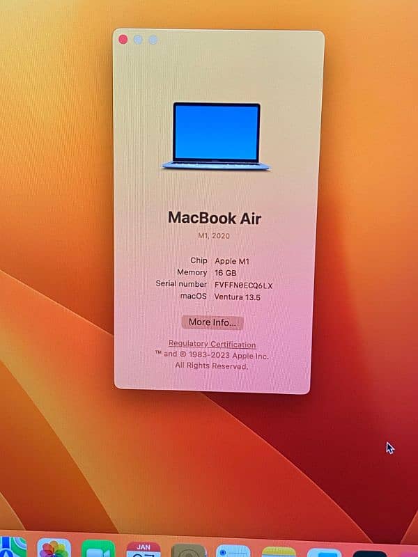 Macbook Air M1 (16/512) 5