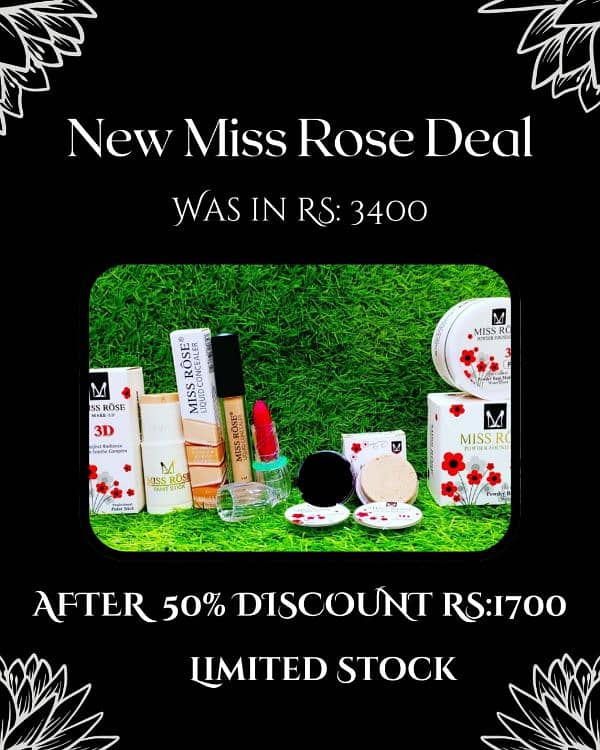 **NEW MISS ROSE DEAL – 50% OFF! LIMITED-TIME OFFER! 0