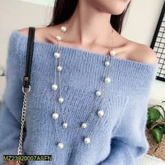 Fancy alloy necklace for Girls