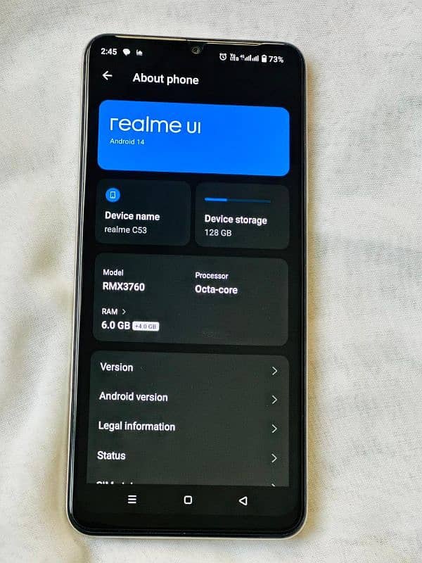 Realme C53 9/10 Condition 1