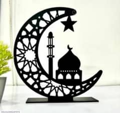 black 3d decoration item