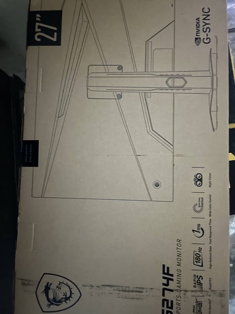 “MSI G274F Monitor | Box Open | 1-Year Warranty” 1