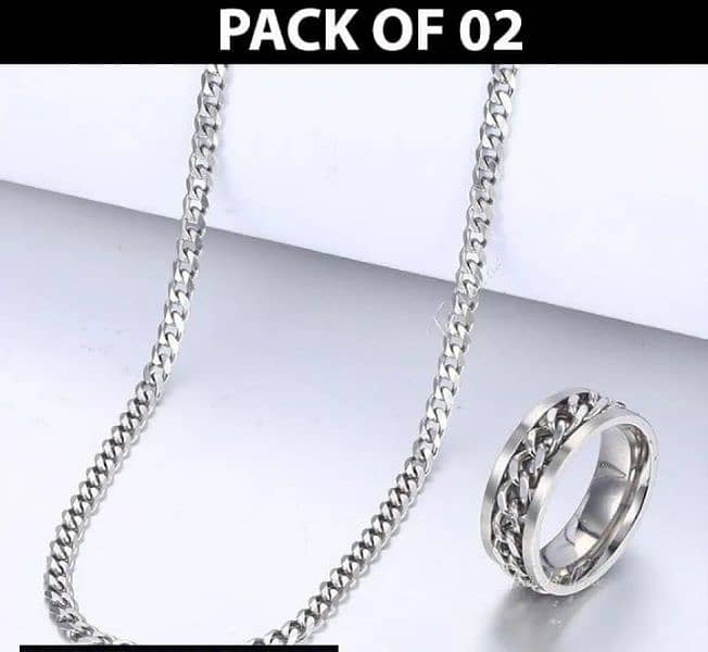 Beautiful Men's chains and Rings 1