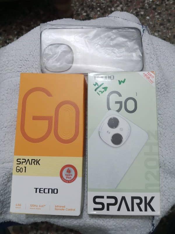 Techno Spark go 1. . 8/128GB only Box open All Accasaries pack new 10