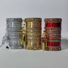 Metal bangles For Girls